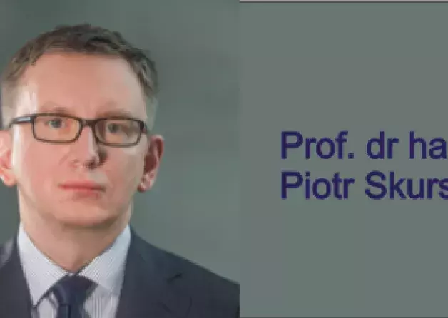 Prof. dr hab. Piotr Skurski laureatem Nagrody Naukowej Rektora UG im. Karola Taylora